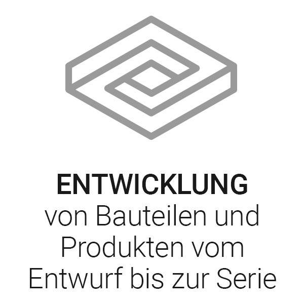 Entwicklungen von Bauteilen und Produkten vom Entwurf bis zur Serie