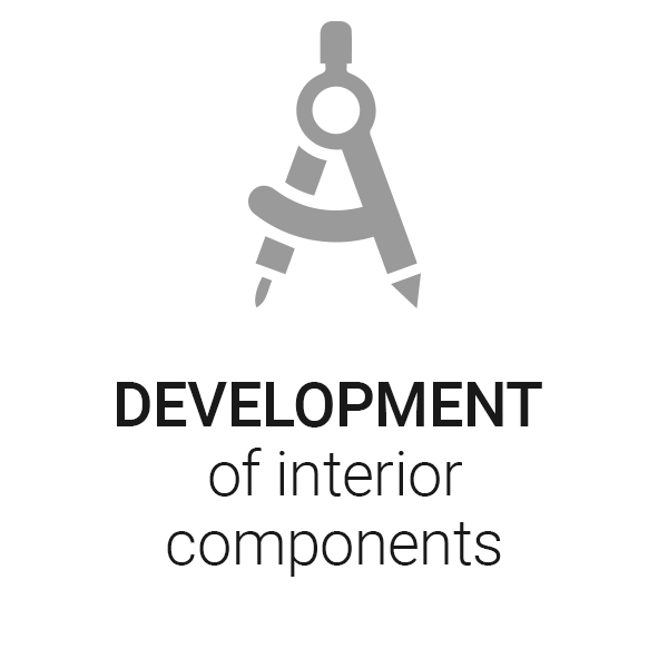 Development of interios components