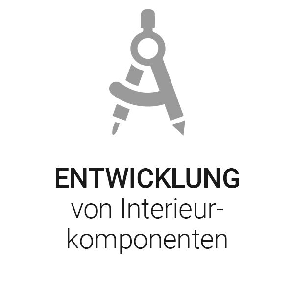 Entwicklung von Interieurkomponenten