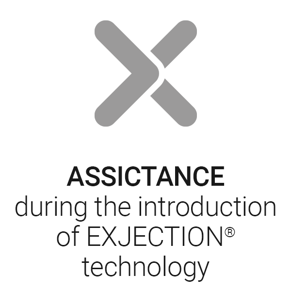 Assistance during the introduction of EXJECTION technology