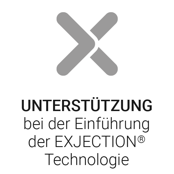 Unterstützung bei der Einführung der EXJECTION® Technologie