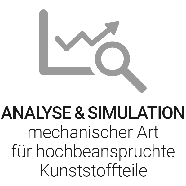 Analyse und Simulationen mechanischer Art für hochbeanspruchte Kunststoffteile