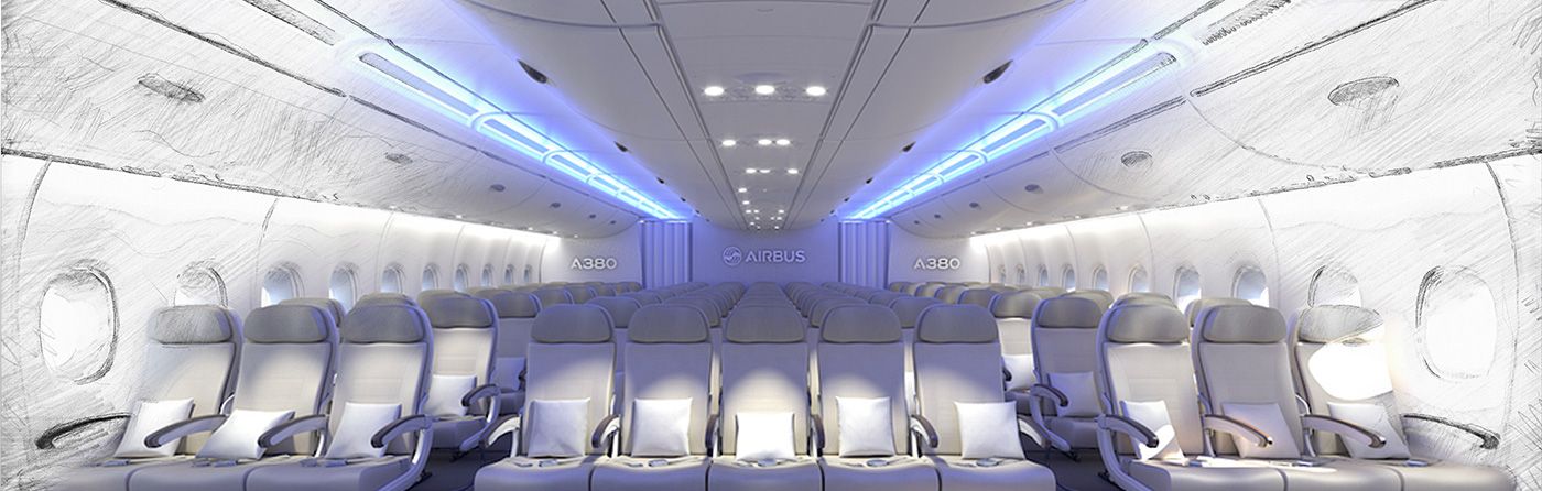 AIRBUS Innen - CABINE design